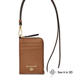 CLEARANCE!!!  Michael kors signature logo Lanyard Case